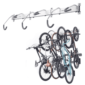 DeltaHeavy Duty Track Rack Wall Mount Bike Rack- 6-Bike
